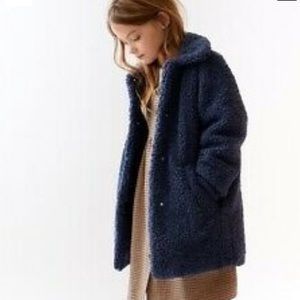 Zara kids blue coat